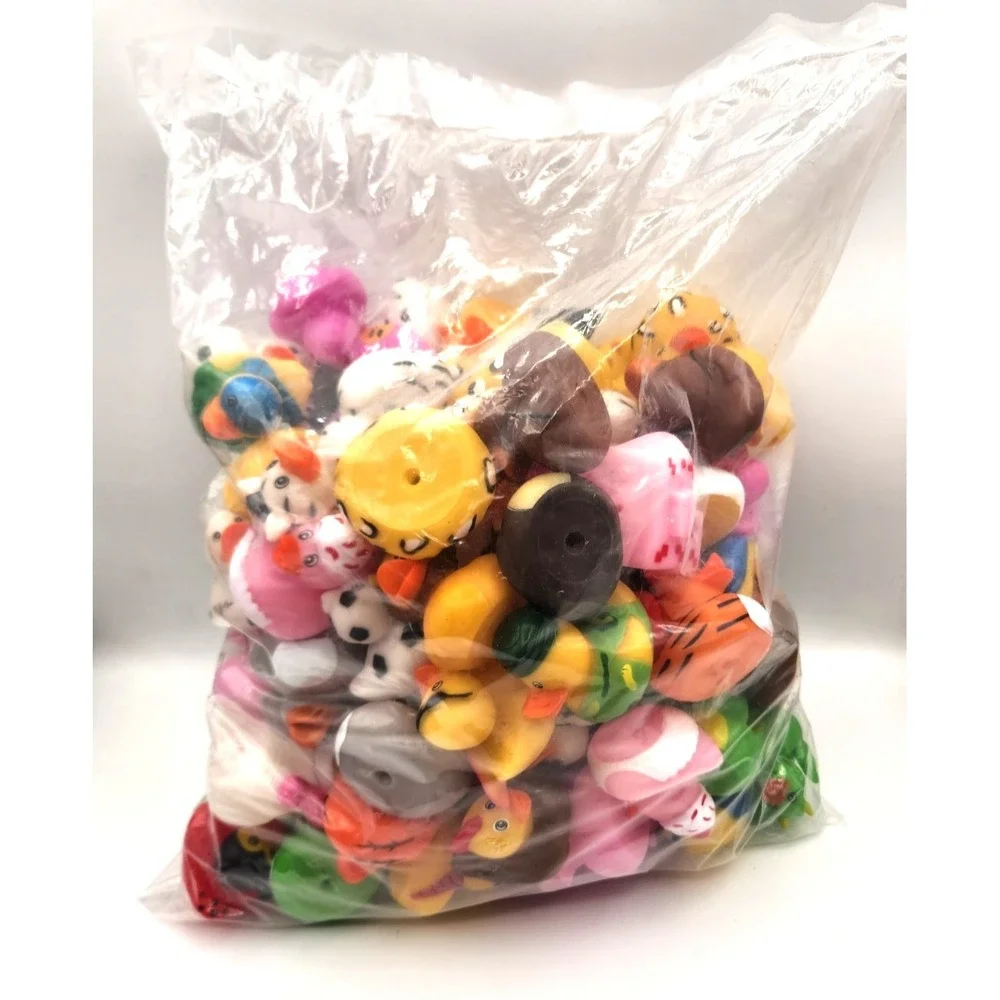 Rubber Duck Duckie Baby Shower Birthday Party Assorted Bulk Wholesale 80-100 pcs